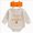 A335-Beige, variant on Baby Bodysuits Unisex Bodysuit Boys Girls Clothes Infant Baby Neutral Fall Romper Outfit For Boy Girl Infant Print Jumpsuit,neutral fall romper 6-12 Months