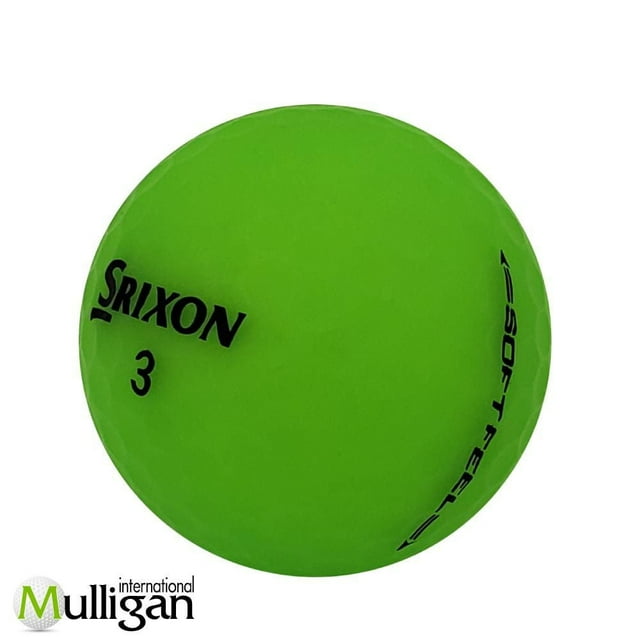 Mulligan - 48 balles de golf récupérées Srixon Soft Feel 5A, Vert