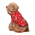 thumbnail image 5 of Haiem Christmas Deer 1 for Winter Dog Hoodie Sweatshirts with Pockets Warm Dog Clothes for Small Dogs Chihuahua-X-Small, 5 of 7