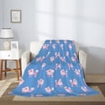 thumbnail image 2 of Sikiie Cute Poodle Dog Cozy Flannel Fleece Throw Blanket: Lightweight & Thick for All Seasons - Perfect for Women, Men, & Kids"60"x50", 2 of 6