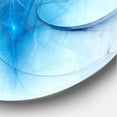 thumbnail image 3 of Designart 'Blue Nebula Star ' Modern wall clock, 3 of 6