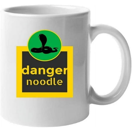 

Danger Noodle Snake Funny Novelty Funny Ceramic Coffee Mug
