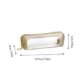 thumbnail image 3 of NWOKYZGH Small Clear Makeup Bag, Travel Makeup Brush Case Portable Transparent Waterproof Cosmetic Organizer Pouch with Zipper for Women Home office Essentials, 3 of 7