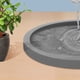 thumbnail image 4 of Bandeja de planta bandeja de agua redonda bandeja de agua plástico plástico plástico plantas en macetas bandeja de platillo, 4 of 8