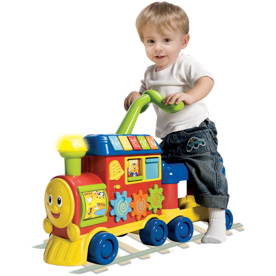 fisher price train ride on