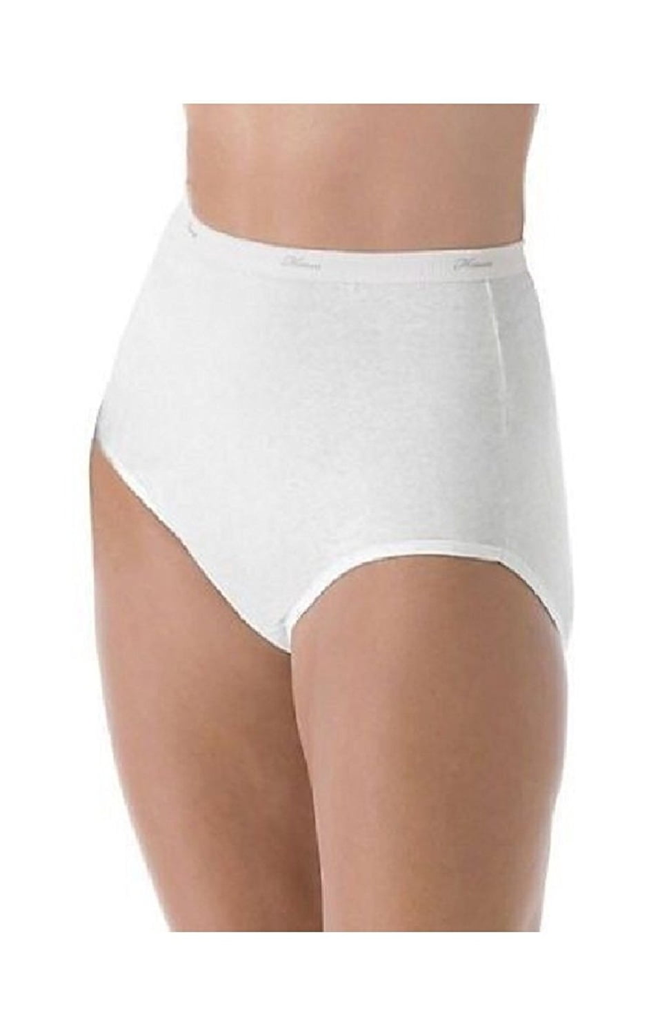 Hanes Women's 2 Pack Cotton Brief Panties (Size 10 (46" 47"), Light