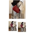 thumbnail image 4 of Monedero Para Mujer, Bolso De Hombro Rojo Espacioso Para Mujer, Multifunción, Suave Para Ir De Compras, 4 of 7
