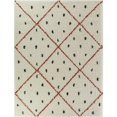 thumbnail image 2 of Balta Taylor Trellis Shag Area Rug Burnt Orange 7'10" x 10' 8' x 10' White, Ivory, Grey, 2 of 5