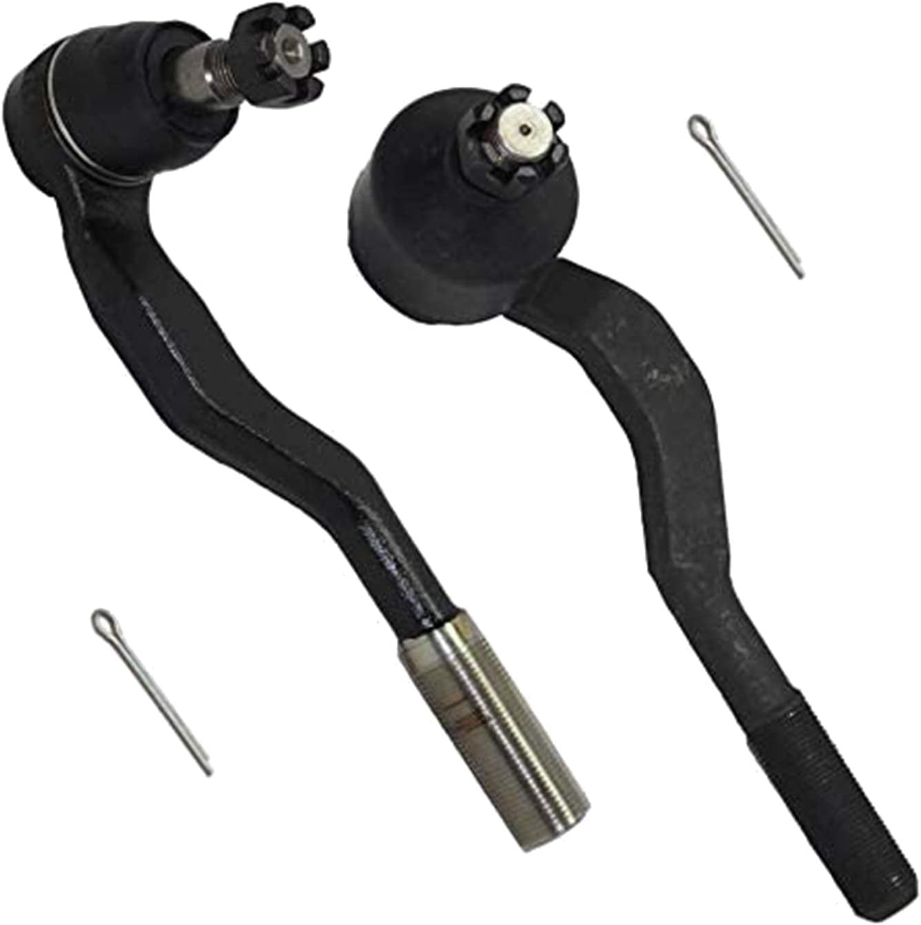 Detroit Axle - Rack & Pinion for 1995-2004 Toyota Tacoma 1996 1997 1998 1999 2000 2001 2002 2003, Complete Front Power Steering Rack and Pinion Assembly, 2 Outer Tie Rod Ends Replacement