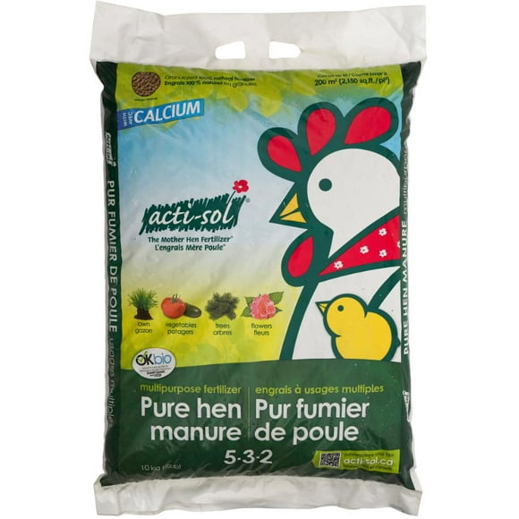 Hen and Chicken Manure Fertilizer Pellets - 10 kg