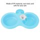 thumbnail image 4 of Cuenco de Agua para Jaula de Perro, Alimentador de Agua para Comida Colgante, Cuenco de Agua para Jaula de Perro, Cuenco de Comida para Conejos, Cuenco Doble para Perros, Gatos, Gatos,, 4 of 7