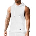 thumbnail image 1 of Sweat à Capuche Léger Sans Manches pour Hommes, 1 of 6