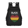 thumbnail image 1 of Black History Month Backpack Casual Shoulder Daypack Lightweight Travel Backpack For Men Women, 1 of 5