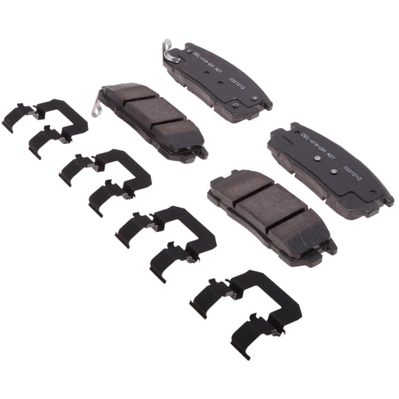 Acdelco 17D1275CHF1 Disc Brake Pad Bonded, Ceramic, Revised F1 Part