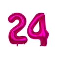 thumbnail image 1 of 2Pcs Giant Hot Pink Number Foil Balloon 32Inch Birthday Balloon, Birthday Decorations for Christmas New Year Wedding Birthday Party Supplies, 1 of 4