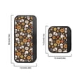 thumbnail image 5 of SEANATIVE Fridge Microwave Door Handle Covers Pack of 6 Keep Kitchen Appliances Clean from Smudges, Fingerprints, Stains, Decorative Refrigerator Accessories, Daisy Sunflower Spider Web Skull Black, 5 of 7