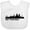 AA-White, variant on Inktastic San Francisco Skyline Boys or Girls Baby Bib
