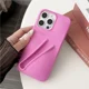 thumbnail image 3 of Estuche para teléfono de silicona suave con diseño de lápiz labial para iPhone 11, 12, 13, 14, 15 Pro Max, soporte portátil para brillo de labios Rhode Hailey, 3 of 5