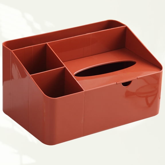 WEUVEB Red Tissue Holder Practical and Safe for Office Home Hotel Use