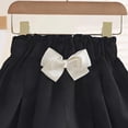 thumbnail image 5 of Tdoqot Girls Drees Shorts with Bow- Wide Leg Casual Summer Elastic Waist Kids Shorts Black Size 8, 5 of 5