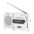 thumbnail image 4 of Mini Radio Portátil Khall AM/FM Plata, 4 of 5