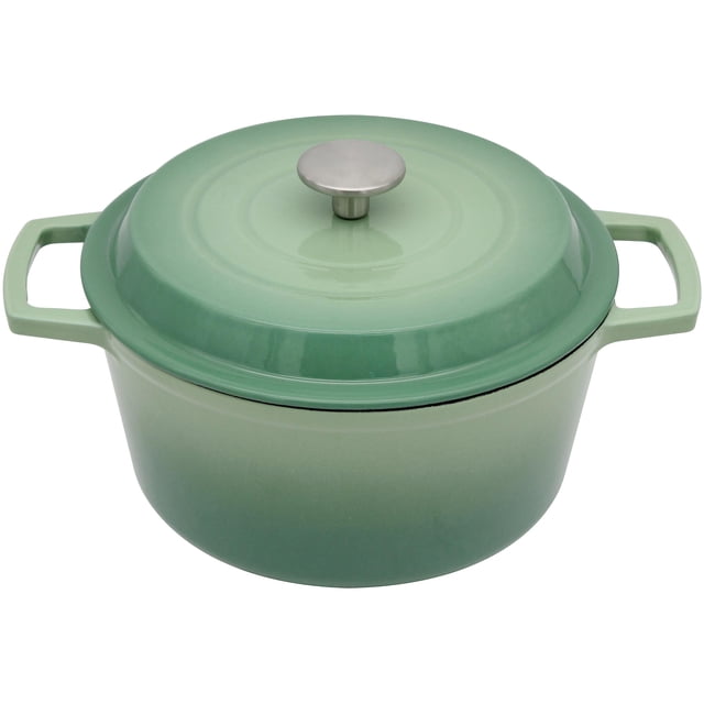 Olla Holandesa NWsystems 4,2 L Esmaltada Antiadherente Verde Pino