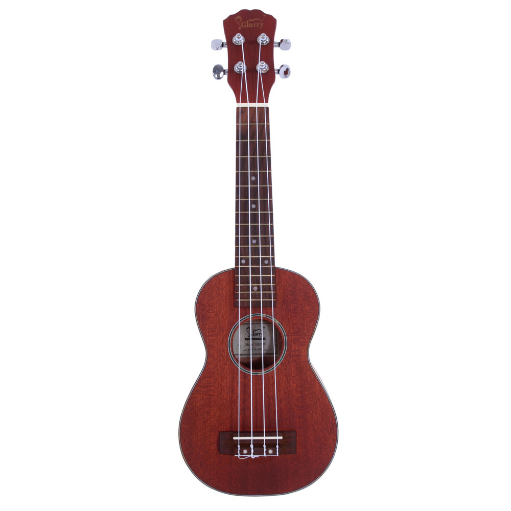 Ukulele for Kids, 21" Sapele Wood Ukulele Toy for Boys, Gift Brown