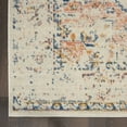 thumbnail image 5 of Nourison Tranquil Center Medallion Ivory/Multicolor 4' x 6' Area Rug, (4x6), 5 of 9