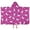 Cartoon Unicorn Pattern, variant on Blue Cartoon Unicorn Pattern Hooded Bath Towel,50"x30" for Ages 3 To 12 Kids, Quick Dry Lightweight Soft Microfiber Hood Beach Towel Cover Up for Kids