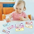 thumbnail image 5 of Reading Flip Book , 30 Phonics Flash Cards with Word Families, Sight Words Learning Games Supplies(Multicolor-30pc), 5 of 5