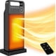 thumbnail image 1 of 2000w Portable Fan Heater, Adjustable Space Heater With Remote Control, 12h Timer, 3 Temperature Modes, 60 Oscillation, 1 of 5