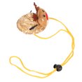 thumbnail image 5 of Bearded Dragon Hat Adjustable Buckle Strap Elk Decor Cute Small Pets Straw Hat for Hamster Lizard Guinea Pig S, 5 of 5