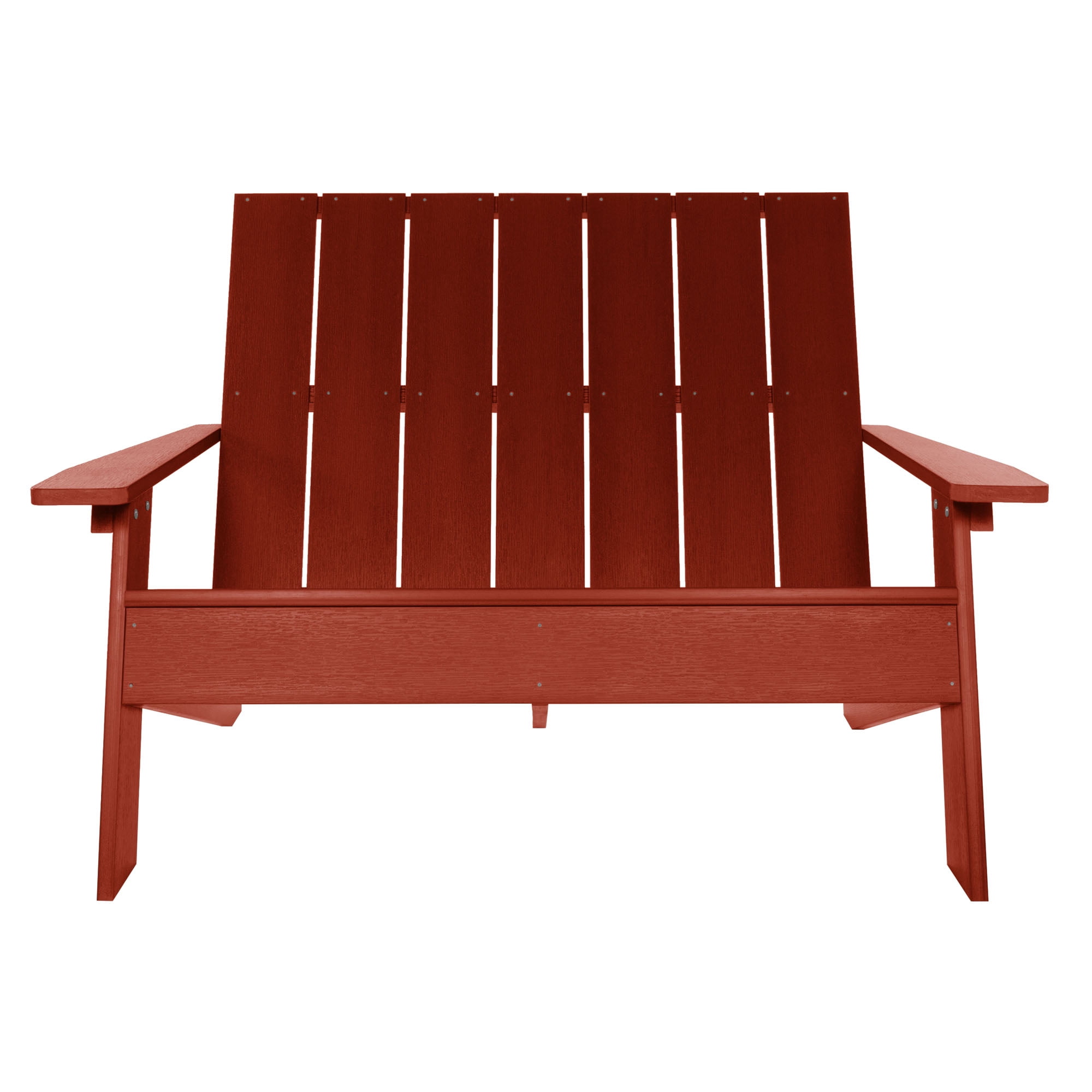 Highwood Double Wide Modern Adirondack Chair - Outdoor, Eco-friendly, Synthetic Wood