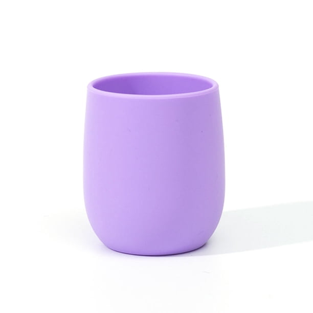 El bebé del silicón ahueca el entrenamiento minúsculo de las tazas del bebé abierto minúsculo de las tazas del silicón, se adapta a la boca y las manos del bebé