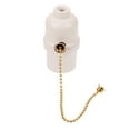 thumbnail image 4 of ETHZZLE 1Pcs Gold Cylindrical Ceiling Light Lamp Holder with Pull Chain for Workshop and Basement 11.8X1.2X0.4in, 4 of 8