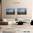 thumbnail image 4 of Elephant Stock Palm Springs Sierras Wall Art - Horizontal Canvas Wall Art - Living Room Wall Decor - Nature Canvas - Blue And Gray Decor - 51" x 34", 4 of 8