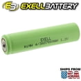 thumbnail image 2 of 2x 1.2V 4/3A 4200mAh Rechargeable Button Top Batteries GPS, 2-Way Radio, Meters, 2 of 4