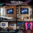 thumbnail image 7 of Classroom 8 Pack Art Acoustic Panels Sound Absorbing View Earth from Space Glowing Atmosphere Cosmic Decorative Soundproof Wall Panels Self Adhesive for Nursery Kids Game Room 48"x32", 7 of 7