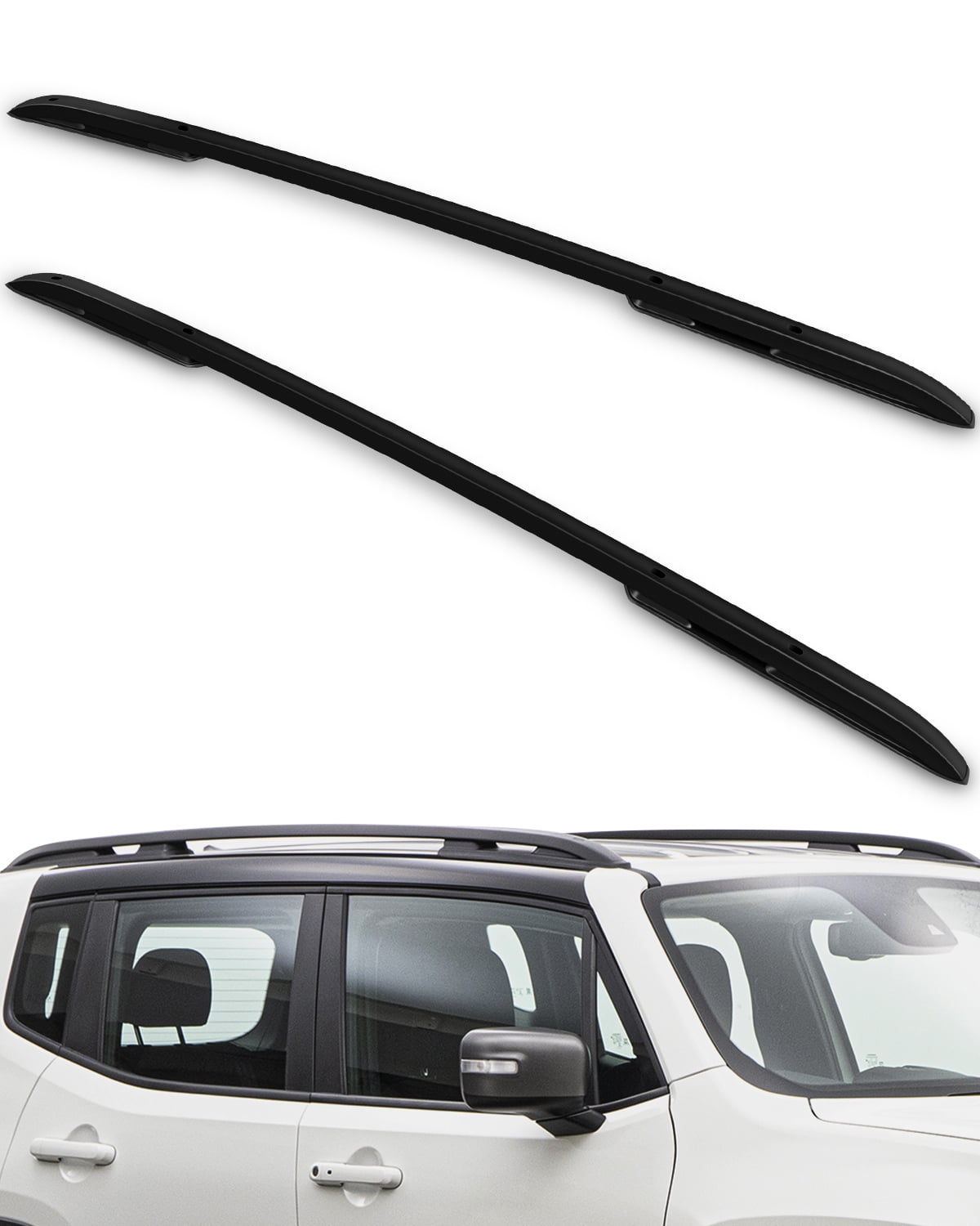 CCIYU Cargo Racks for Jeep Renegade 20152019 Rooftop Luggage Canoe