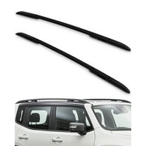 CCIYU Cargo Racks for Jeep Renegade 2015-2019 Rooftop Luggage Canoe Kayak Carrier Rack Black Roof Rack Cross Bar -