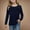 Navy, variant on WERYOUNG Girls Pleated Front Long Sleeve Shirts Kids Puffed Soft Cute Casual Crewneck T-Shirt Tshirts Tee Tops Tops For Toddler, 7-8 Years