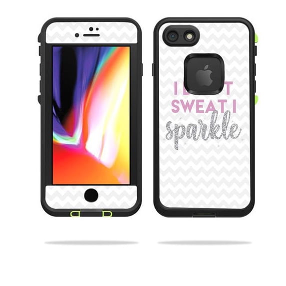 MightySkins LIFIP8-i dont sweat i sparkle Skin for Lifeproof Fre for iPhone SE 2020 7 & 8 - I Dont Sweat I Sparkle