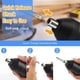 thumbnail image 3 of Destornillador EléCtrico DoméStico Recargable PequeñO Destornillador EléCtrico Mini Herramienta de Tornillo Taladro EléCtrico Manual Juego de 10 Piezas, 3 of 5