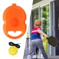 thumbnail image 6 of Pickleball Trainer, Pickleball Training Equipment, Single Player Pickleball Trainer with Ball for Enhances Pickleball Skills Orange, 6 of 8
