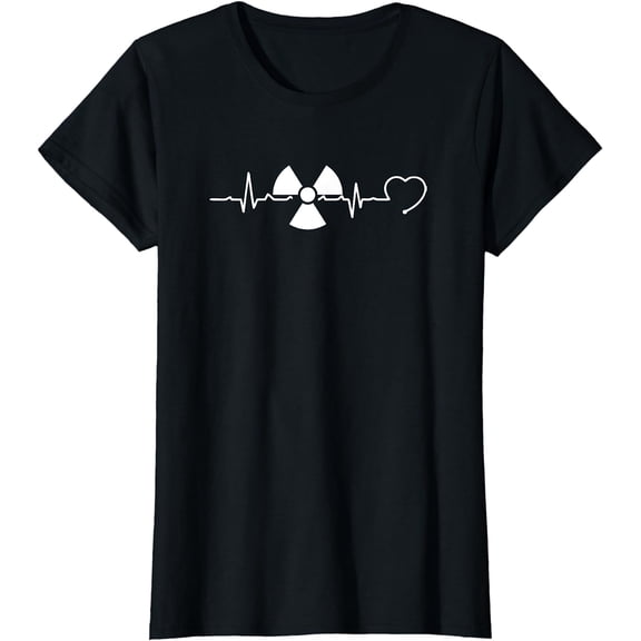 Radiology Heartbeat - Rad Tech Radiologist Xray Tech Gifts T-Shirt
