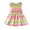 Green, variant on EnJoCho Kids Sweater Skirt Baby Girls Rainbow Flying Sleeves Colorful Striped Dress Girl Princess Dress 1 to 7 Years Cute Little Girl Summer Fashion Party Dress