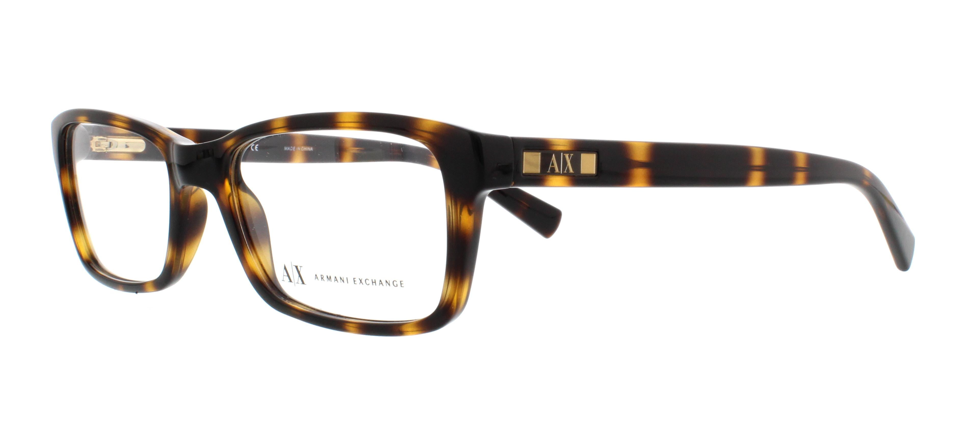 armani exchange tortoise eyeglasses