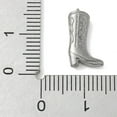 thumbnail image 3 of 304 Stainless Steel Pendants Cowboy Boots Charms Stainless Steel Color 14x8x4mm Hole: 1.2mm, 3 of 3