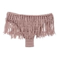 thumbnail image 3 of RUTAYY Swimwear Women Summer Solid Color Fashion Beach Style Knitted Tassel Elastic Bikini Shorts Swimming Pants Boho Swim Wear, 3 of 4
