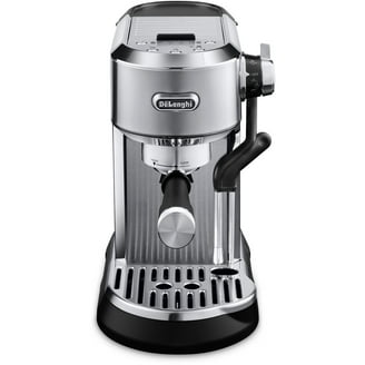 DeLonghi Dedica Arte 15 Bar, 1-Cup Metal Silver Espresso Machine